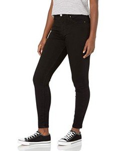 Levi's Women's 721 High Rise Skinny Jeans, Soft Black, 25 (US 0) S
