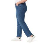 Gloria Vanderbilt Women's Plus Size Amanda Classic High Rise Tapered Jean, Frisco, 18