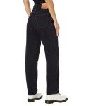 Levi's Women's 94 Baggy, (New) Black Stonewash, 28