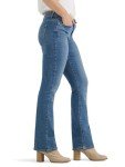 Lee Women's Flex Motion Regular Fit Bootcut Jean, Majestic, 12