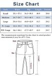 Metietila Women's High Rise Cargo Jean Stretch Straight Wide Leg Jeans Denim Pants for Women Denim Blue XL