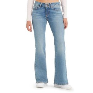 Levi's Women's Superlow Flare Jean, (New) The Big Idea, 33 Regular