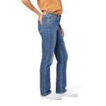 Signature by Levi Strauss & Co Women's Modern Straight Jeans, Mystic Waters, 18 Plus