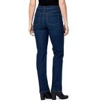 Gloria Vanderbilt Women's Classic Amanda High Rise Tapered Jean, Madison, 14