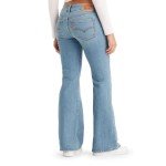 Levi's Women's Superlow Flare Jean, (New) The Big Idea, 33 Regular