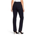 Gloria Vanderbilt Women's Classic Amanda High Rise Tapered Jean, Rinse Noir, 18 Long, Rinse Noir, 18 Long