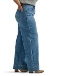 Lee Women's Plus Size Legendary High Rise Trouser Jean, Elevated Retro, 22 Plus