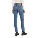 Levi's Women's 501 Skinny Jeans, (New) Medium Indigo Worn in, 28