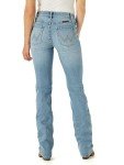 Wrangler Women's Willow Mid Rise Performance Waist Boot Cut Ultimate Riding Jean, Light Wash, 9-32