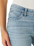Wrangler Women's Willow Mid Rise Performance Waist Boot Cut Ultimate Riding Jean, Light Wash, 9-32