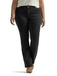 Lee Women's Plus Size Ultra Lux Comfort with Flex Motion Bootcut Jean, Midnight Bloom, 18 Plus