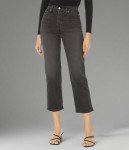 Levi's Women's Ribcage Straight Ankle Jeans, (New) Black Rinse, 30