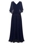 Navy Long Formal Dress for Women’s Events