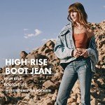 Wrangler Women's High Rise Bold Boot Jean, Carolina, 16-32