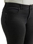 Lee Women's Plus Size Ultra Lux Comfort with Flex Motion Bootcut Jean, Midnight Bloom, 18 Plus