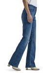 Lee Women's Petite Ultra Lux Comfort with Flex Motion Bootcut Jean, Indigo Facet, 10 Petite