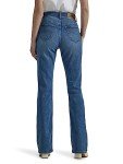 Lee Women's Petite Ultra Lux Comfort with Flex Motion Bootcut Jean, Indigo Facet, 10 Petite