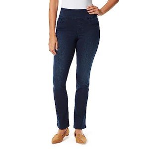 Gloria Vanderbilt Women's Amanda Pull on High Rise Jean, Kansas, 12