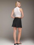 Velinsak Mini Skirts for Women Summer Satin Silk High Waisted Short A Line Slip Skirt Black Medium