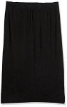 Amazon Essentials Women's Pull-On Knit Midi Skirt (Available in Plus Size), Black, Small