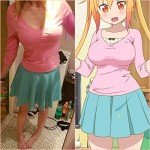 DRESSTELLS Womens Black Pleated Skirt for Women High Waisted Mini Skirts A-line Flared Casual Skater Skirt Black S