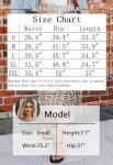 HERBATOMIA Women’s Ditsy Floral Print Long Skirt Casual Vintage Midi Boho High Elastic Waist Zipper Skirts for Women