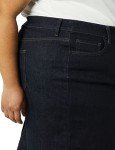 Amazon Essentials Women's Classic 5-Pocket Denim Skirt (Available in Plus Size), Medium Wash, 16