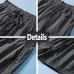 Velinsak Womens Shorts Summer Casual Comfy Cotton Linen Shorts High Waist with Elastic Waist Drawstring and Pockets Dark Grey Medium