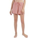 MOLISOHO 2 Pack Women's Pajama Shorts Sleep Shorts Women Lounge Pants Women's Sleep Bottoms(X-Large-Black/Pink)