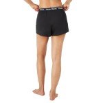 Hanes Womens Originals Sleep Shorts, Comfywear Lounge Shorts, Pajama Shorts for Women, 2-Pack, Heather Grey Marle/Black, XX-Large