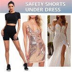 DHSO 3 Pack Biker Shorts for Women-5" High Waist Soft Summer Womens Shorts Spandex Workout Shorts for Running Athletics(3 Pack Black,Dark Gray,Navy, L/XL)