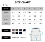 Dragon Fit Womens Yoga Shorts with Pockets High Waist Workouts Shorts Tummy Control Yoga Pants for Running,Gym,Fitness (Large, Black)