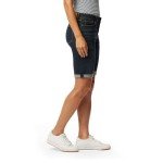Signature by Levi Strauss & Co. Gold Label Women's Mid-Rise Bermuda Shorts (Also Available in Plus), Stormy Sky-waterless, 14