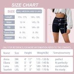 iaoja High Waisted Biker Shorts for Women-5"/8" Tummy Control Fitness Athletic Workout Running Yoga Gym Shorts