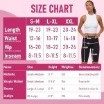 4 Pack Biker Shorts Women - 5"/8" High Waisted Soft Tummy Control Compression for Workout Gym Yoga Running Summer Shorts