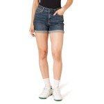 Amazon Essentials Women's 4" Denim Short, Dark Denim, 18
