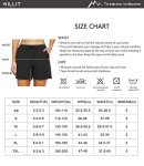 Willit Women's 5" Hiking Shorts Summer Athletic Golf Travel Shorts Quick Dry Workout Running Shorts with Pockets Khaki M