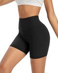 Promover Yoga Shorts High Waist Biker Shorts for Women Non See-Through Workout Running Shorts