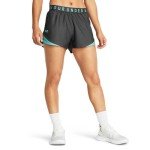 Under Armour Women's Play Up 3.0 Shorts, (058) Castlerock/Radial Turquoise/Radial Turquoise, Small