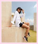 TNNZEET Biker Shorts Women - 8"/5"/3" High Waisted Tummy Control Workout Gym Spandex Booty Yoga Volleyball Shorts, A-black, Large-X-Large