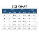 BETTE BOUTIK Womens Relaxed Fit Casual High Waist Pocketed Denim Shorts Ladies Cuffed Short Hem Jean Shorts Black M