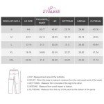 EVALESS Womens High Waisted Pants Plain Solid Color Wide Leg Waffle Knit Dressy Business Casual Pants Trousers with Pockets, Grey X-Large