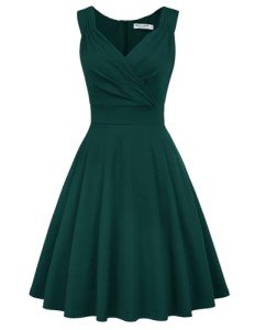 Grace Karin Sleeveless Green Cocktail Dress for Women