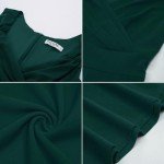 Grace Karin Sleeveless Green Cocktail Dress for Women