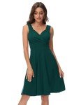 Grace Karin Sleeveless Green Cocktail Dress for Women