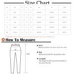 Work Pants Women Solid High Waisted Business Casual Pants Bootcut Dress Pants with Pockets Trendy Office Trousers, Pantalones De Cintura Alta para Mujer