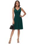 Grace Karin Sleeveless Green Cocktail Dress for Women