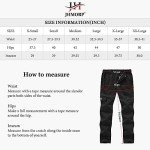 JHMORP Women's Hiking Cargo Pants Stretch Lightweight Water Resistant Quick Dry Travel Work Pants with Pockets (Black,CA M)