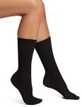 No nonsense Women's Wardrobe Trouser Sock 3-Pack, Black - 9 Pair Pack, One Size