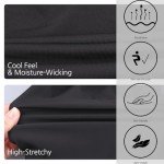 BALEAF Joggers for Women Hiking Jogging Pants Track Sweatpants Scrubs Pants for Women with Zipper Pockets-Black-M